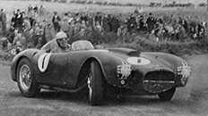 Ascari in Lancia D25 - 1954