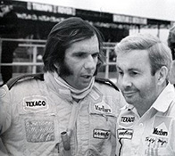Fittipaldi with Teddy Mayer